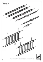 Preview for 6 page of Walker Edison Mission BWTOTMS Assembly Instructions Manual