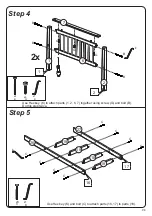 Preview for 8 page of Walker Edison Mission BWTOTMS Assembly Instructions Manual