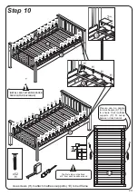 Preview for 11 page of Walker Edison Mission BWTOTMS Assembly Instructions Manual