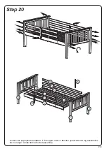 Preview for 19 page of Walker Edison Mission BWTOTMS Assembly Instructions Manual