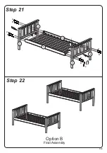 Preview for 20 page of Walker Edison Mission BWTOTMS Assembly Instructions Manual