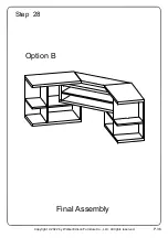 Предварительный просмотр 36 страницы Walker Edison MORM1F Assembly Instructions Manual