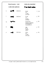 Preview for 8 page of Walker Edison MSET58CO Assembly Instructions Manual