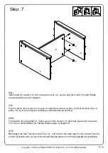 Preview for 16 page of Walker Edison MSET58CO Assembly Instructions Manual