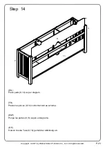 Preview for 23 page of Walker Edison MSET58CO Assembly Instructions Manual