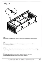 Preview for 25 page of Walker Edison MSET58CO Assembly Instructions Manual