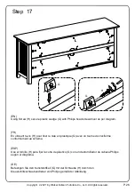 Preview for 26 page of Walker Edison MSET58CO Assembly Instructions Manual