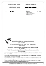 Предварительный просмотр 9 страницы Walker Edison MSF58FC Assembly Instructions Manual