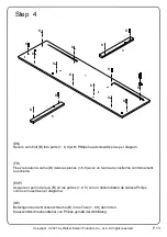 Предварительный просмотр 13 страницы Walker Edison MSF58FC Assembly Instructions Manual