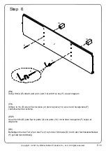 Предварительный просмотр 15 страницы Walker Edison MSF58FC Assembly Instructions Manual