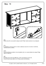 Предварительный просмотр 23 страницы Walker Edison MSF58FC Assembly Instructions Manual