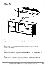 Предварительный просмотр 27 страницы Walker Edison MSF58FC Assembly Instructions Manual