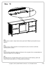 Предварительный просмотр 28 страницы Walker Edison MSF58FC Assembly Instructions Manual