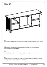 Предварительный просмотр 30 страницы Walker Edison MSF58FC Assembly Instructions Manual