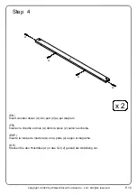 Предварительный просмотр 12 страницы Walker Edison MTXD5E Assembly Instructions Manual