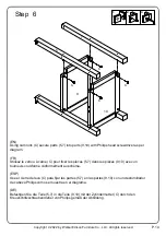 Предварительный просмотр 14 страницы Walker Edison MTXD5E Assembly Instructions Manual