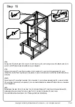 Предварительный просмотр 23 страницы Walker Edison MTXD5E Assembly Instructions Manual