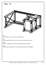 Предварительный просмотр 24 страницы Walker Edison MTXD5E Assembly Instructions Manual