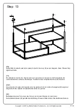 Предварительный просмотр 18 страницы Walker Edison MYO40CT Assembly Instructions Manual