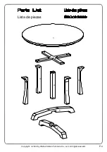 Preview for 4 page of Walker Edison NKSD6E Assembly Instructions Manual