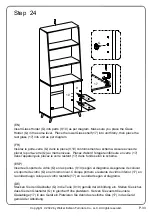 Предварительный просмотр 33 страницы Walker Edison NORH1G Assembly Instructions Manual