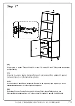 Предварительный просмотр 36 страницы Walker Edison NORH1G Assembly Instructions Manual