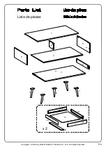 Предварительный просмотр 6 страницы Walker Edison NORL1K Assembly Instructions Manual