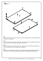 Предварительный просмотр 9 страницы Walker Edison NORL1K Assembly Instructions Manual