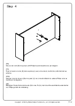 Предварительный просмотр 12 страницы Walker Edison NORL1K Assembly Instructions Manual