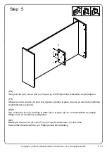 Предварительный просмотр 13 страницы Walker Edison NORL1K Assembly Instructions Manual