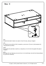 Предварительный просмотр 17 страницы Walker Edison NORL1K Assembly Instructions Manual