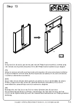 Предварительный просмотр 21 страницы Walker Edison NORL1K Assembly Instructions Manual