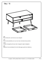 Предварительный просмотр 23 страницы Walker Edison NORL1K Assembly Instructions Manual