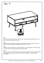 Предварительный просмотр 25 страницы Walker Edison NORL1K Assembly Instructions Manual