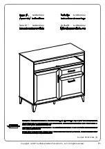 Walker Edison NORMHO42 Assembly Instructions Manual preview