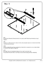 Preview for 19 page of Walker Edison NORMHO42 Assembly Instructions Manual