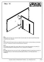 Preview for 20 page of Walker Edison NORMHO42 Assembly Instructions Manual