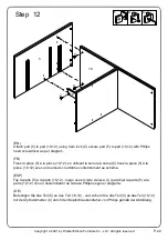 Preview for 22 page of Walker Edison NORMHO42 Assembly Instructions Manual