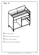 Preview for 28 page of Walker Edison NORMHO42 Assembly Instructions Manual