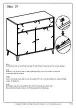 Preview for 31 page of Walker Edison NORMHO42 Assembly Instructions Manual