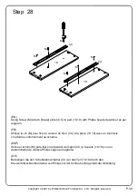 Preview for 38 page of Walker Edison NORMHO42 Assembly Instructions Manual