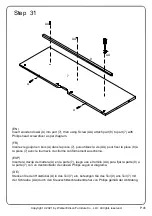 Preview for 41 page of Walker Edison NORMHO42 Assembly Instructions Manual