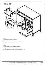 Preview for 48 page of Walker Edison NORMHO42 Assembly Instructions Manual