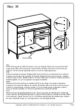 Preview for 49 page of Walker Edison NORMHO42 Assembly Instructions Manual