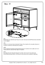 Preview for 51 page of Walker Edison NORMHO42 Assembly Instructions Manual