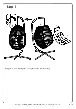 Предварительный просмотр 10 страницы Walker Edison OREGGCH Assembly Instructions Manual