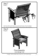 Preview for 8 page of Walker Edison OWC2 Assembly Instructions Manual