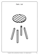 Предварительный просмотр 3 страницы Walker Edison OWCLST Assembly Instructions Manual