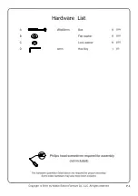 Предварительный просмотр 4 страницы Walker Edison OWCLST Assembly Instructions Manual