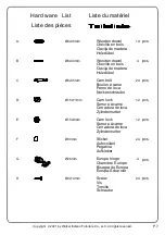 Предварительный просмотр 7 страницы Walker Edison OWF54CFP Assembly Instructions Manual